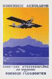 Bodensee Aerolloyd Flying Boat Tours-Marcel Dornier-Mounted Art Print