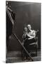 Marcel Duchamp and Gianfranco Baruchello on the Set of 'La Verifica Incerta'-Gianfranco Baruchello-Mounted Photographic Print
