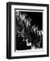 Marcel Duchamp Walking down Stairs in exposure of Famous Painting "Nude Descending a Staircase"-Eliot Elisofon-Framed Photographic Print