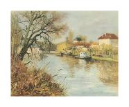 By The Towpath-Marcel Dyf-Premium Giclee Print