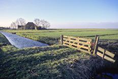 Friesland, Agricultural Landscape and Farm at Oosterzee-Marcel Malherbe-Photographic Print