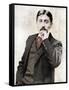 Marcel Proust, French intellectual, novelist, essayist and critic, late 19th-early 20th century-Otto-Framed Stretched Canvas