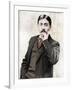 Marcel Proust, French intellectual, novelist, essayist and critic, late 19th-early 20th century-Otto-Framed Giclee Print