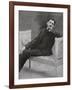 Marcel Proust French Writer Relaxing on an Ornate Sofa-Otto-pirou-Framed Photographic Print