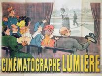 The Waterer Watered', Poster Advertising Cinematographe Lumiere, 1896-Marcelin Auzolle-Giclee Print