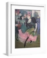 Marcelle Lender Dancing Bolero-Henri de Toulouse-Lautrec-Framed Giclee Print