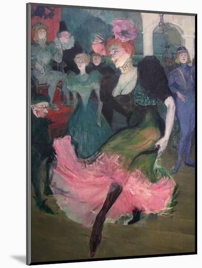 Marcelle Lender Dancing Bolero-Henri de Toulouse-Lautrec-Mounted Art Print