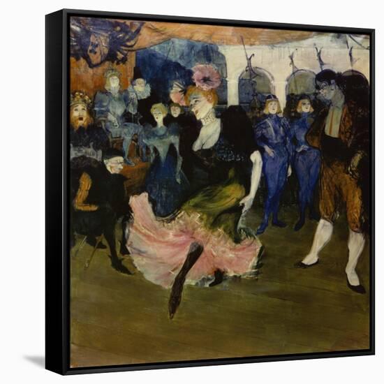 Marcelle Lender Dancing the Bolero in 'Chilperic', 1896-Henri de Toulouse-Lautrec-Framed Stretched Canvas