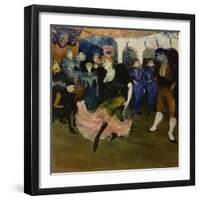 Marcelle Lender Dancing the Bolero in 'Chilperic', 1896-Henri de Toulouse-Lautrec-Framed Giclee Print