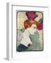 Marcelle Lender-Henri de Toulouse-Lautrec-Framed Art Print