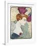 Marcelle Lender-Henri de Toulouse-Lautrec-Framed Art Print