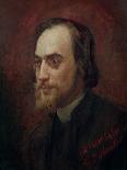 Erik Satie-Marcellin Gilbert Desboutin-Framed Stretched Canvas