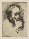 Portrait of Edgar Degas, 1875-Marcellin Gilbert Desboutin-Giclee Print