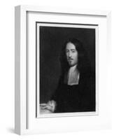 Marcello Malpighi Italian Medical Fellow of the Royal Society-William Holl the Younger-Framed Art Print