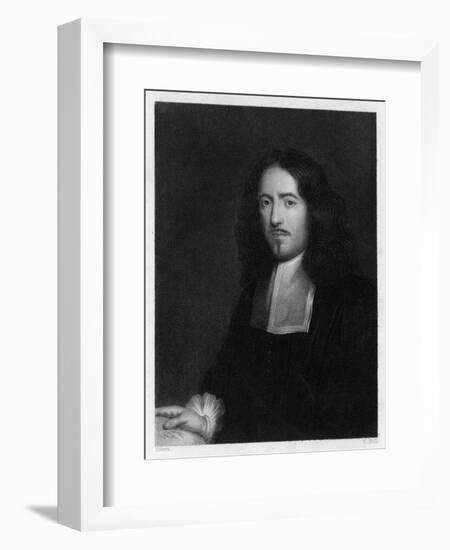 Marcello Malpighi Italian Medical Fellow of the Royal Society-William Holl the Younger-Framed Art Print