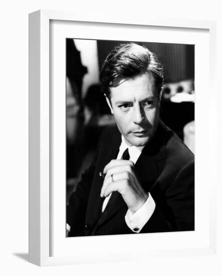 Marcello Mastroianni, 1960s-null-Framed Premium Photographic Print