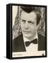 Marcello Mastroianni Italian Film Actor-null-Framed Stretched Canvas