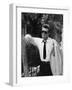 Marcello Mastroianni, La Dolce Vita, Federico Fellini, 1960 (b/w photo) (b/w photo)-null-Framed Photo