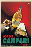 Poster Advertising Campari l'aperitivo-Marcello Nizzoli-Framed Stretched Canvas