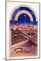 March, 1412-1416-Hermann Limbourg-Mounted Giclee Print