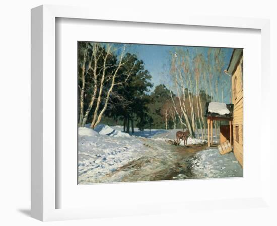 March, 1895-Isaak Ilyich Levitan-Framed Giclee Print