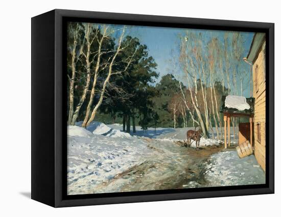 March, 1895-Isaak Ilyich Levitan-Framed Stretched Canvas
