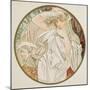 March, 1899 (Detail)-Alphonse Mucha-Mounted Giclee Print