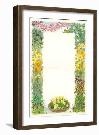 March, 1993-Linda Benton-Framed Giclee Print