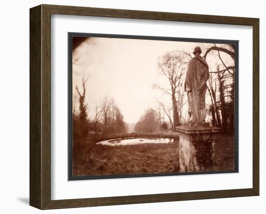 March, 8am, from the Series "Parc de Sceaux", 1925-Eugene Atget-Framed Giclee Print