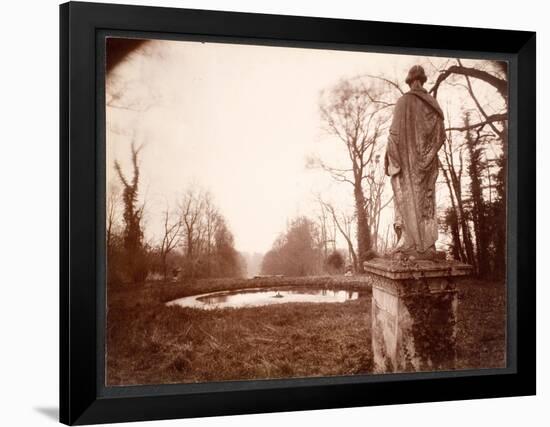 March, 8am, from the Series "Parc de Sceaux", 1925-Eugene Atget-Framed Giclee Print