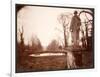 March, 8am, from the Series "Parc de Sceaux", 1925-Eugene Atget-Framed Giclee Print