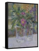 March Flowers-Karen Armitage-Framed Stretched Canvas