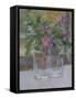 March Flowers-Karen Armitage-Framed Stretched Canvas
