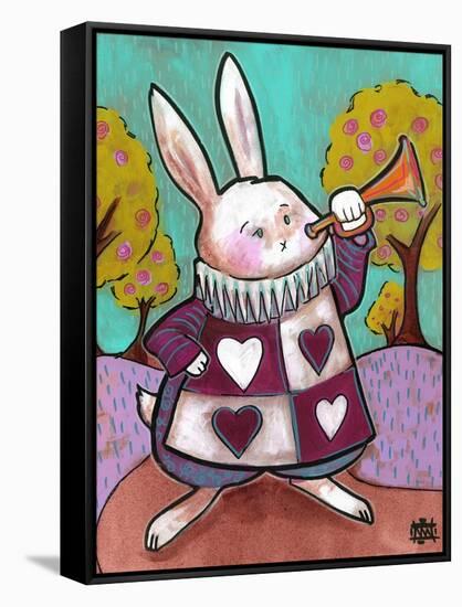 March Hare-Natasha Wescoat-Framed Stretched Canvas