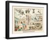 March Of Intellect, No. 2-James Gillray-Framed Art Print