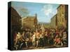 March of the Guards to Finchley, 1750-William Hogarth-Stretched Canvas