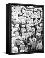 March of the Workers, Mexico City, 1926-Tina Modotti-Framed Stretched Canvas