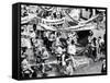 March of the Workers, Mexico City, May Day 1929-Tina Modotti-Framed Stretched Canvas