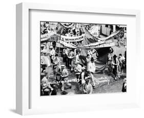 March of the Workers, Mexico City, May Day 1929-Tina Modotti-Framed Photographic Print