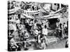 March of the Workers, Mexico City, May Day 1929-Tina Modotti-Stretched Canvas