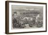 March of Troops in India-null-Framed Giclee Print