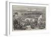 March of Troops in India-null-Framed Giclee Print