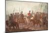 March of Ural Cossacks Through Bohemia in July 1799, 1800-Carl Adolph Heinrich Hess-Mounted Giclee Print