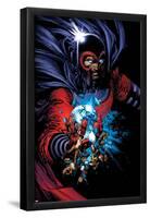 March On Ultimatum Saga Cover: Magneto-David Finch-Framed Poster