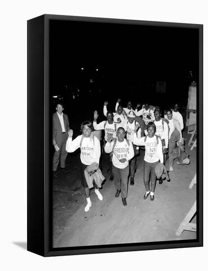 March on Washington 1963-null-Framed Stretched Canvas