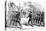 March Past of the 'Garibaldi Guard' before President Lincoln, 1861-1865-null-Stretched Canvas