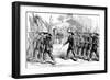 March Past of the 'Garibaldi Guard' before President Lincoln, 1861-1865-null-Framed Giclee Print