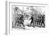 March Past of the 'Garibaldi Guard' before President Lincoln, 1861-1865-null-Framed Giclee Print
