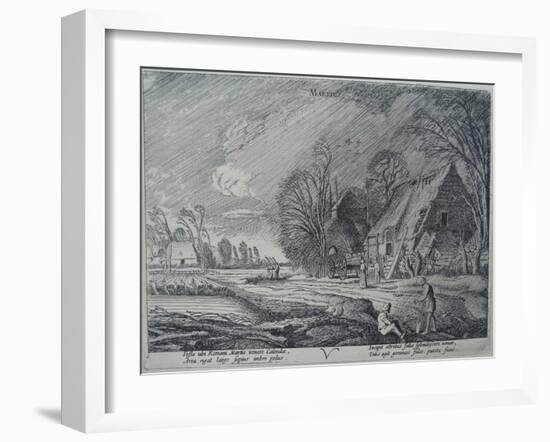 March-Jan Jansz. van de Velde-Framed Giclee Print