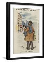Marchand D'Habits-Louis Borgex-Framed Giclee Print